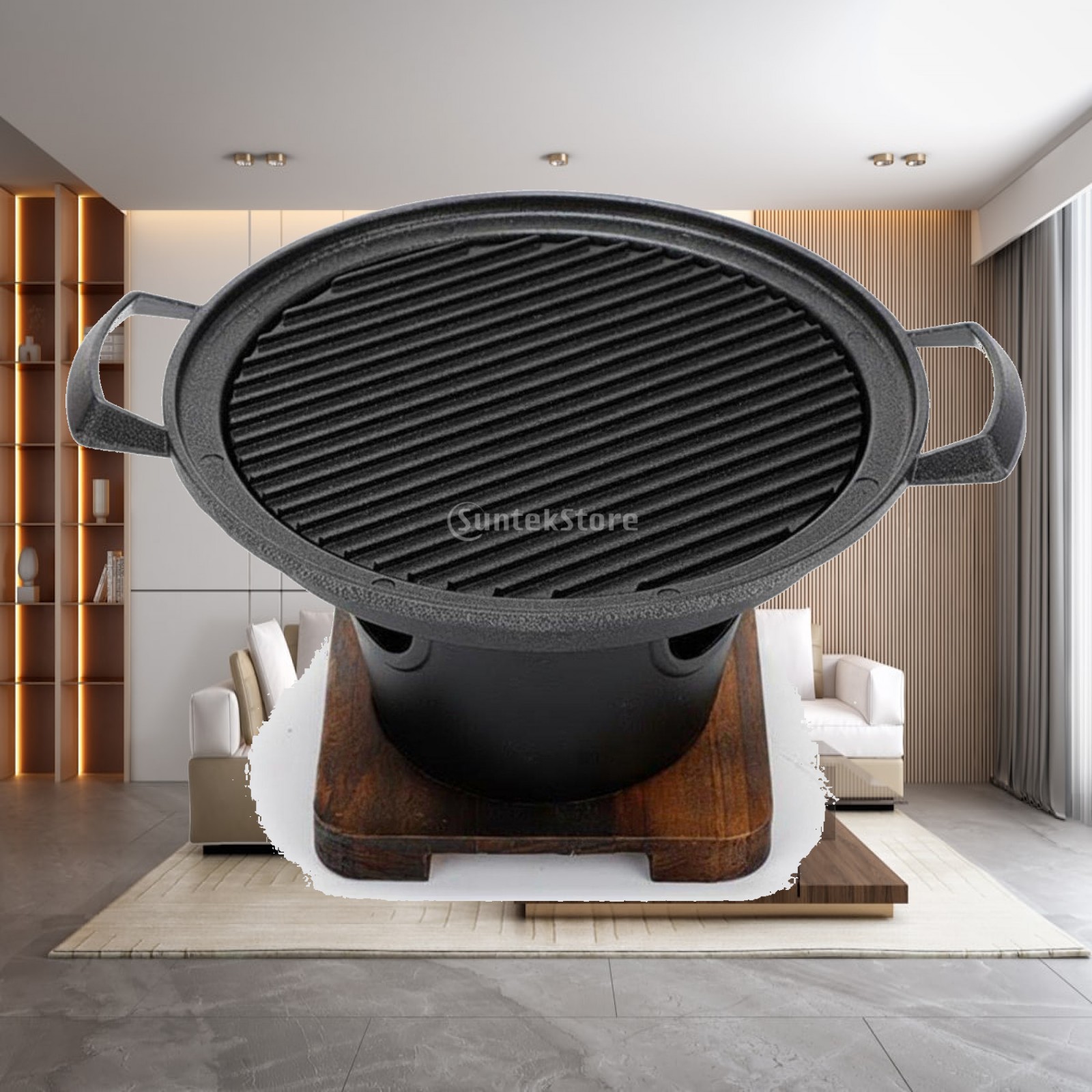 Korean Bbq Grill - Pemanggang Luar Ruangan Mini Meja BBQ