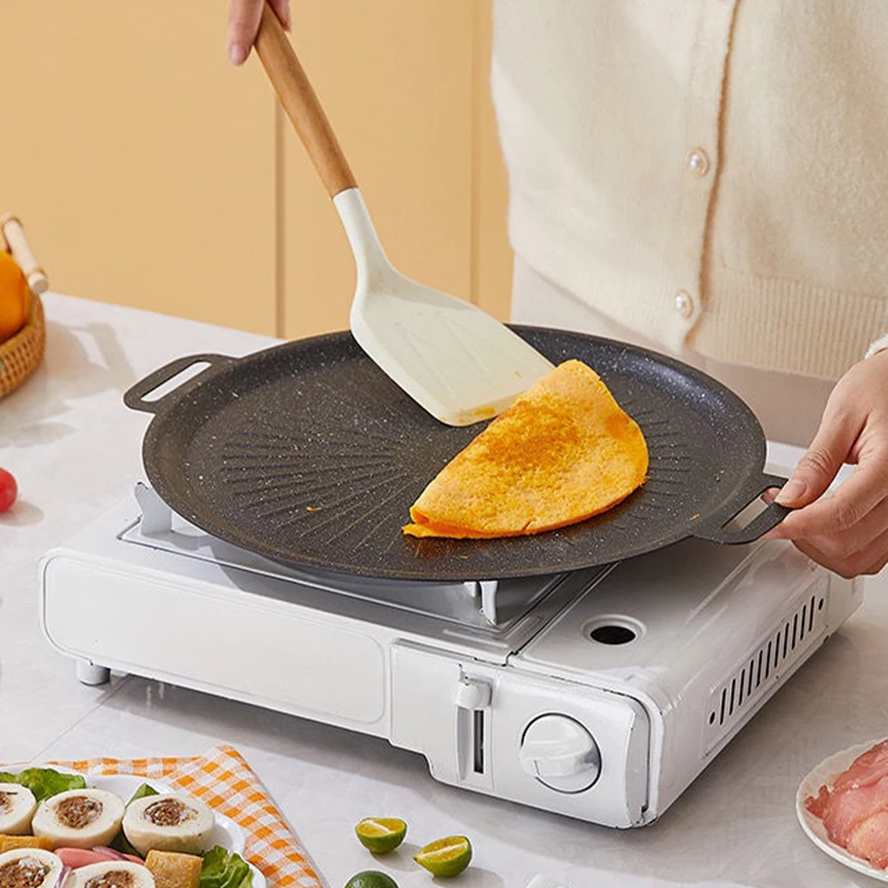 Panci Panggangan BBQ Luar Ruan - Korean Bbq Grill ulasan dan harga