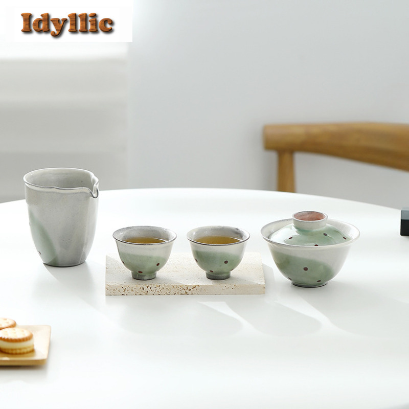 Wabi Sabi Gaya Power Yin Tembi - Korean Tea Set ulasan dan harga