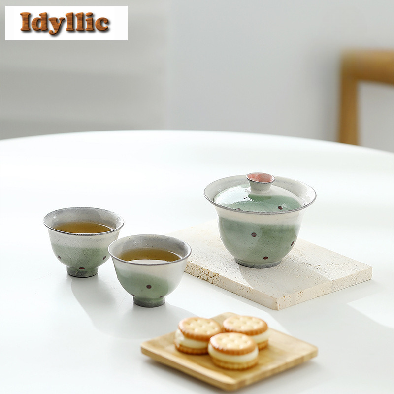 Wabi Sabi Gaya Power Yin Tembi - Korean Tea Set ulasan dan harga