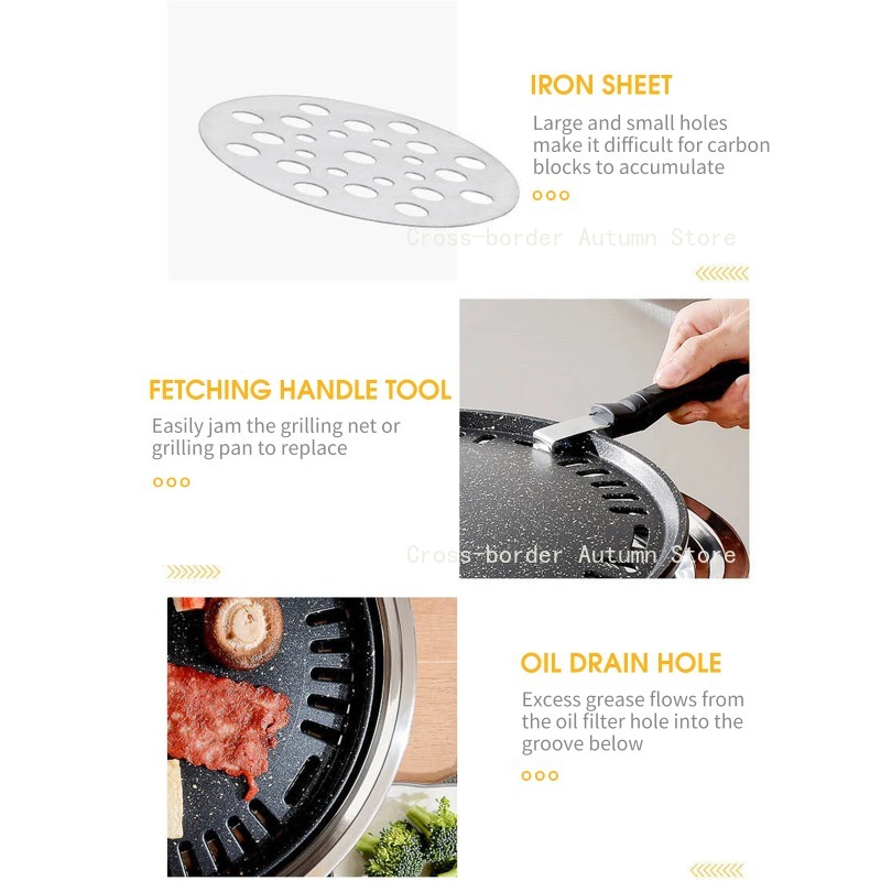 Pemanggang BBQ Korea 13 Inci M - Korean Bbq Grill ulasan dan harga