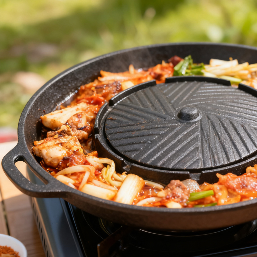 Wajan Panggang BBQ Korea KOSUN - Korean Bbq Grill ulasan dan harga