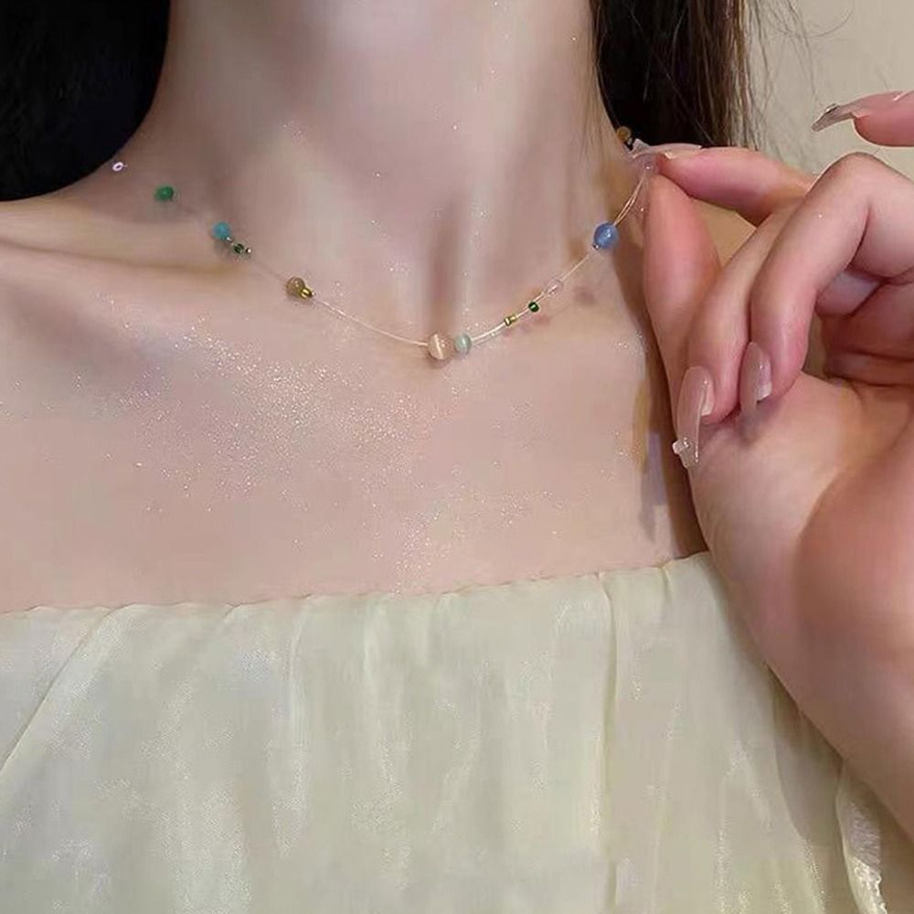Kalung Gaya Korea Paduan Logam - Korean Girl Lifestyle ulasan dan harga