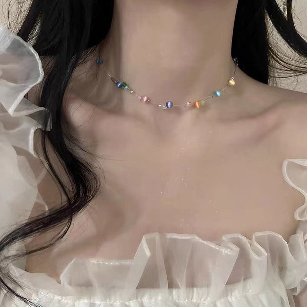 Kalung Gaya Korea Paduan Logam - Korean Girl Lifestyle ulasan dan harga