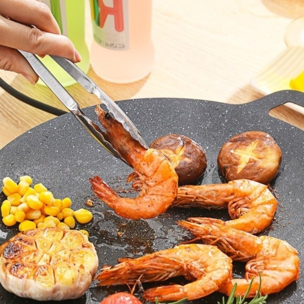30/32/34/36/38cm Wajan Panggan - Korean Bbq Grill ulasan dan harga