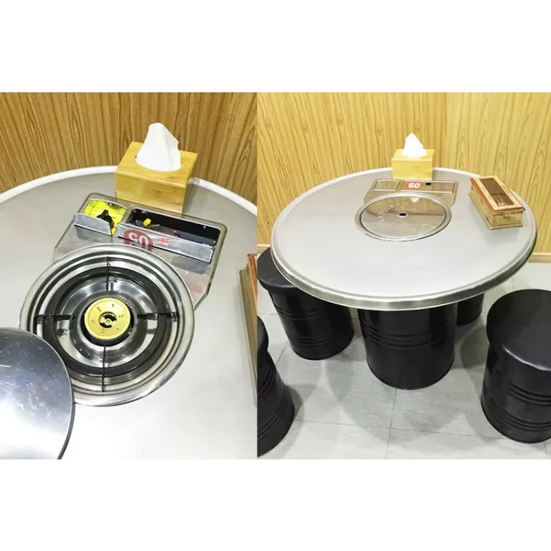 Komersial Dalam Ruangan Portab - Korean Bbq Grill ulasan dan harga