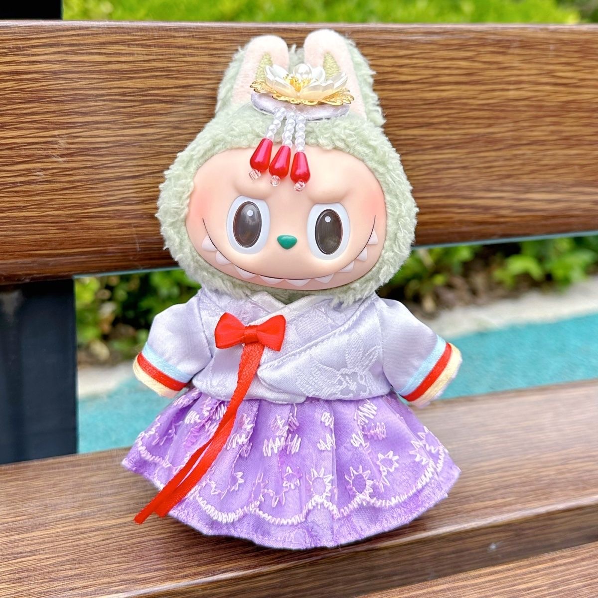 Pakaian Boneka Liontin Labubu  - Traditional Korean Lifestyle ulasan dan harga