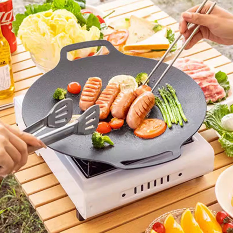    26/30/33CM Wajan Pangganga - Korean Bbq Grill ulasan dan harga