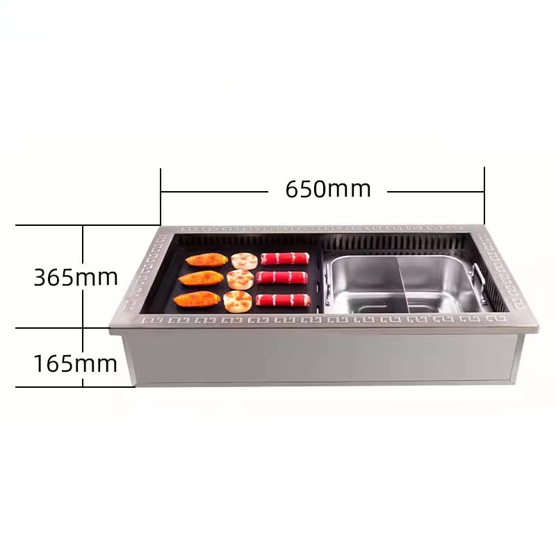 Pemanggang Listrik Stainless S - Korean Bbq Grill ulasan dan harga
