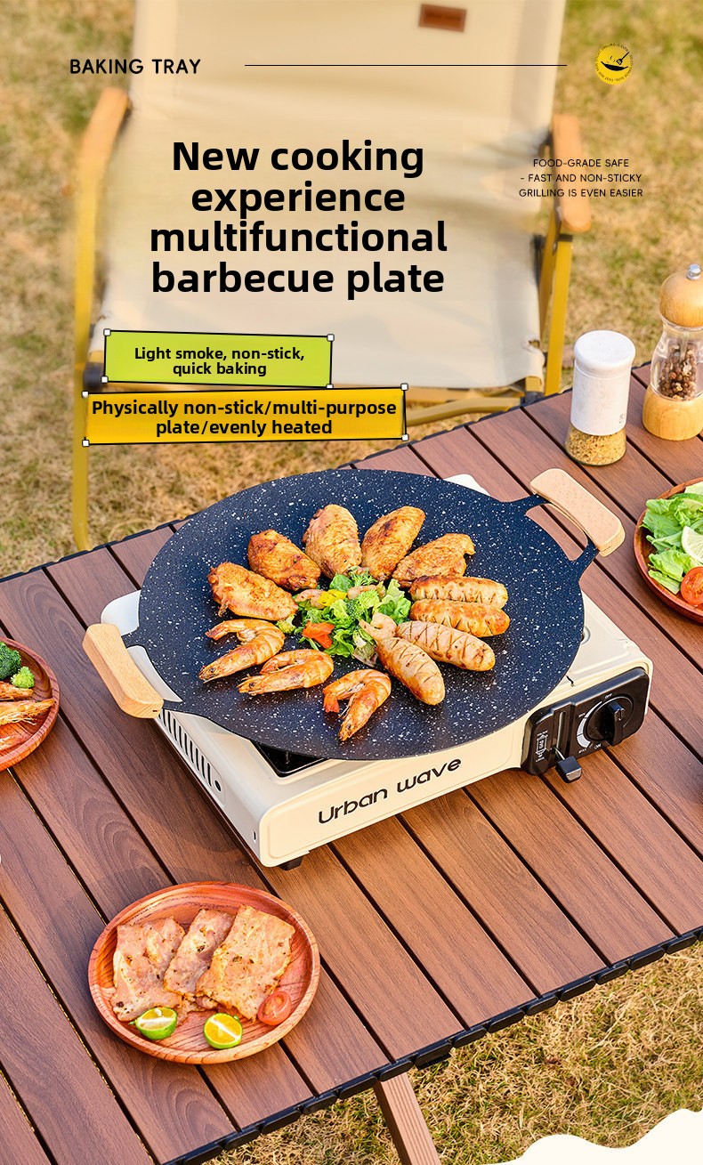 Wajan Panggangan BBQ Gaya Kore - Korean Bbq Grill ulasan dan harga