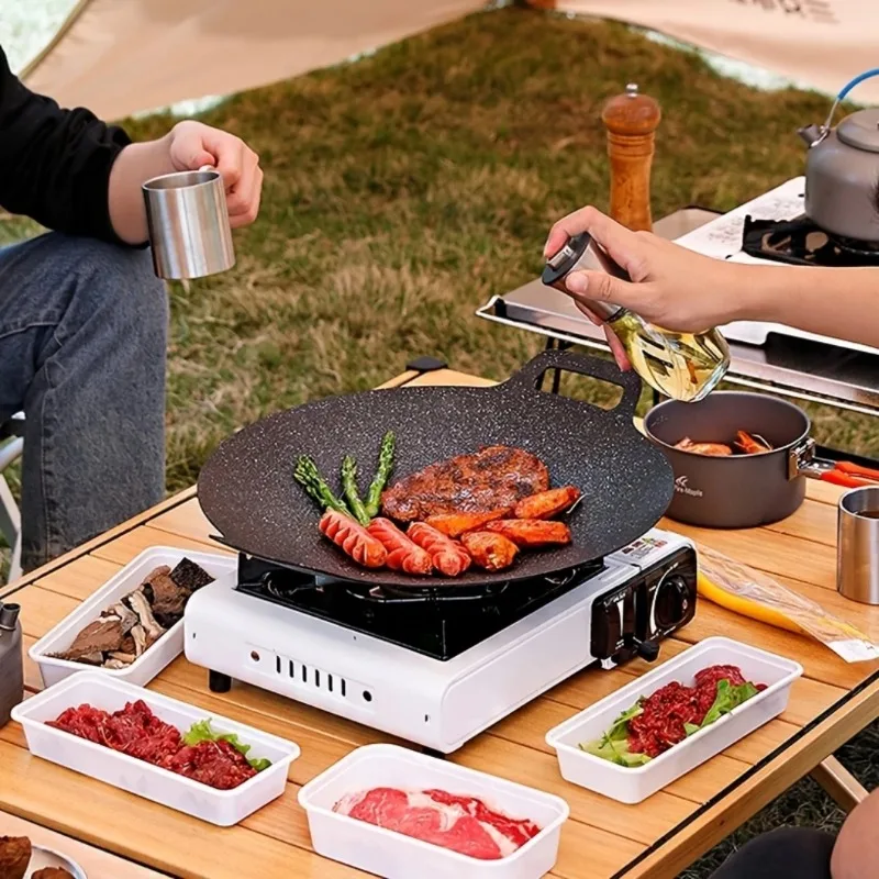 Panci pemanggang anti lengket  - Korean Bbq Grill ulasan dan harga