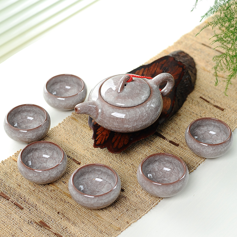 7 Buah Set Teh Keramik dengan  - Korean Tea Set ulasan dan harga