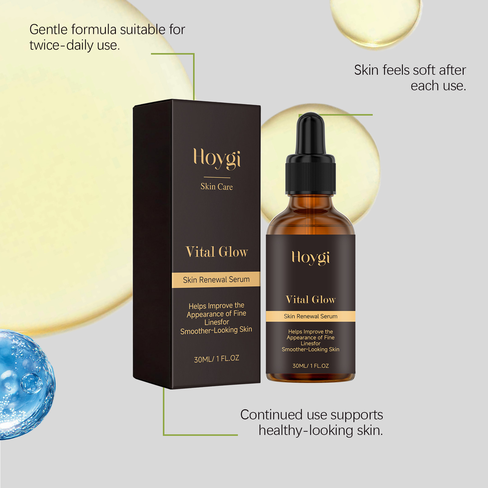 Serum Pembaruan Wajah Anti Ker - Essence Serum Toner ulasan dan harga